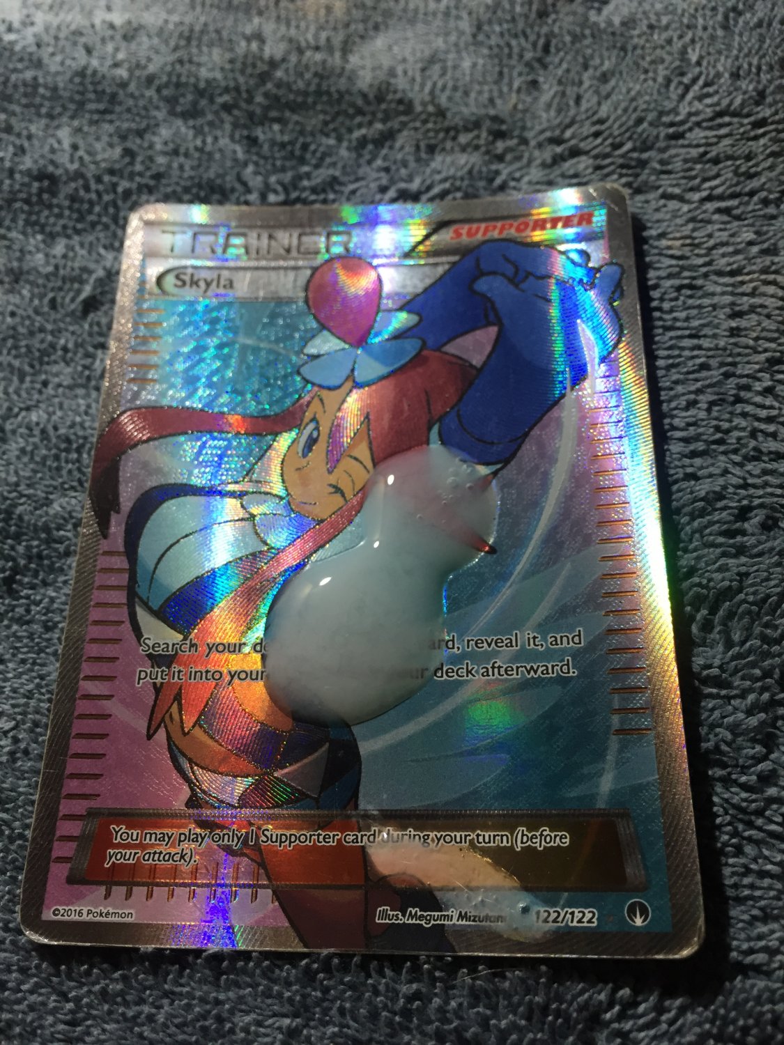 Cum On Skyla Trainer Card #P5fcRaRB