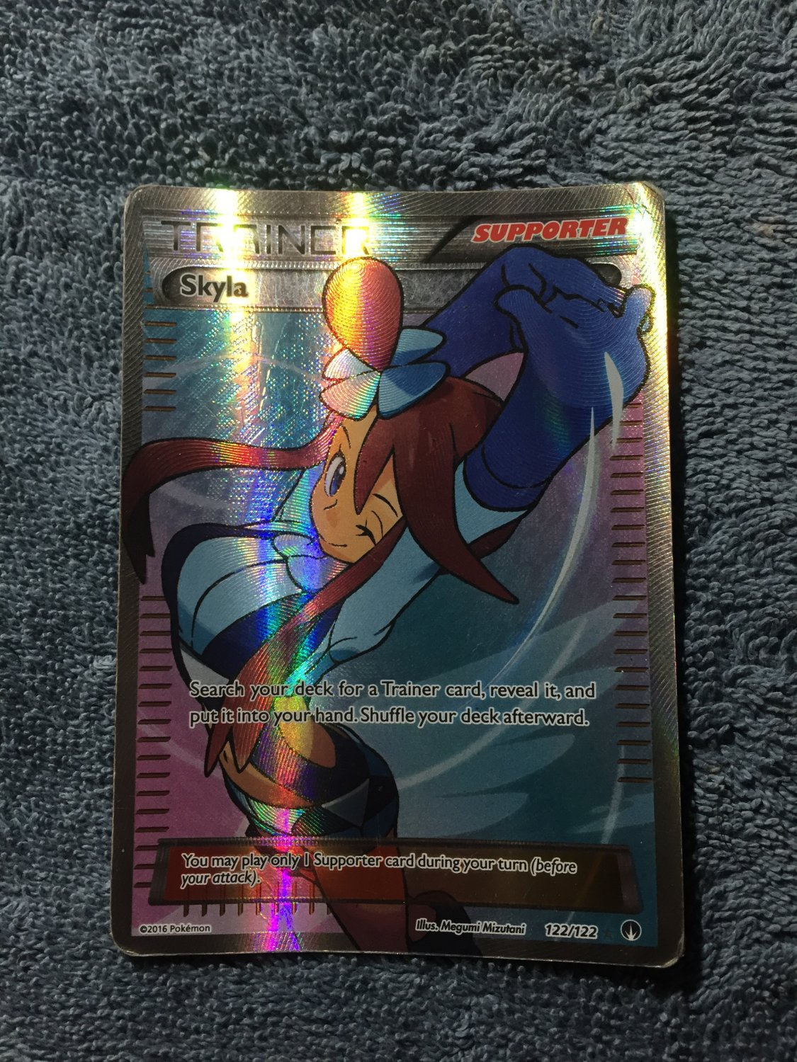 Cum On Skyla Trainer Card #ZynDrqfP